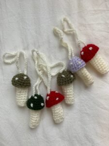 Mushroom Bag Charm