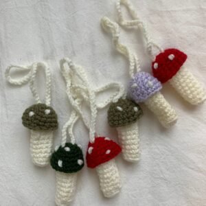 Mushroom Bag Charm